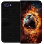 Wallet case for Honor 10 with Football design