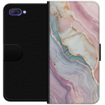Wallet case for Honor 10 with Marble design