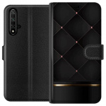 Wallet case for Honor 20 with Luxury line design