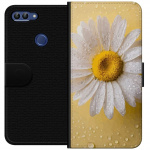 Wallet case for Huawei P smart with Porslinsblomma design