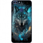 Mobile case for Huawei P smart with Wolf design