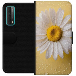 Wallet case for Huawei P smart 2021 with Porslinsblomma design