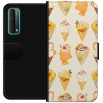 Wallet case for Huawei P smart 2021 with Glassy design Wallet case for Huawei P smart 2021 with Glassy design