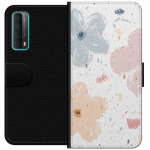 Wallet case for Huawei P smart 2021 with Flowers design