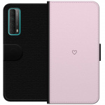 Wallet case for Huawei P smart 2021 with Heart design