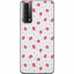Mobile case for Huawei P smart 2021 with Strawberries design