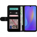 Wallet case for Huawei P smart 2019 with Gold shine design