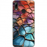 Mobile case for Huawei P smart 2019 with Metallic pattern design