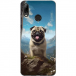 Mobile case for Huawei P smart 2019 with Happy Dog design