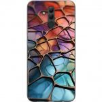 Mobile case for Huawei Mate 20 lite with Metallic pattern design