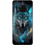 Mobile case for Huawei Mate 20 Pro with Wolf design