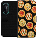 Wallet case for Huawei nova 8 Pro with Pizza design