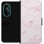 Wallet case for Huawei nova 8 Pro with Pink Heart design