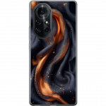 Mobile case for Huawei nova 8 Pro with Fiery silk design
