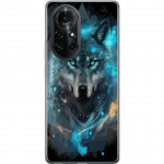 Mobile case for Huawei nova 8 Pro with Wolf design