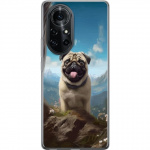 Mobile case for Huawei nova 8 Pro with Happy Dog design