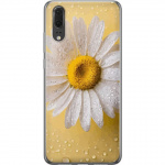 Mobile case for Huawei P20 with Porslinsblomma design