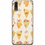 Mobile case for Huawei P20 with Glassy design