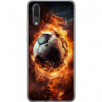 Mobile case for Huawei P20 with Football design