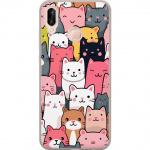 Mobile case for Huawei P20 lite with Cat pattern design