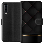 Wallet case for Huawei P30 with Luxury line design
