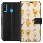 Wallet case for Huawei P30 lite with Glassy design