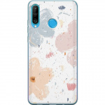 Mobile case for Huawei P30 lite with Flowers design