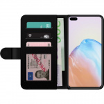Wallet case for Huawei P40 with Cat pattern design