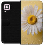 Wallet case for Huawei P40 lite with Porslinsblomma design