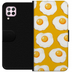 Wallet case for Huawei P40 lite with Fried egg design
