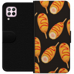 Wallet case for Huawei P40 lite with Chicken drumstick design