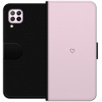 Wallet case for Huawei P40 lite with Heart design