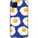 Mobile case for Huawei P40 lite with Fried eggs design Mobile case for Huawei P40 lite with Fried eggs design