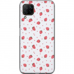 Mobile case for Huawei P40 lite with Strawberries design