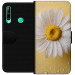 Wallet case for Huawei P40 lite E with Porslinsblomma design