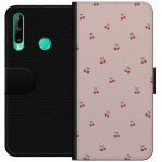 Wallet case for Huawei P40 lite E with Cherry design