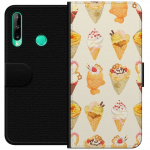 Wallet case for Huawei P40 lite E with Glassy design