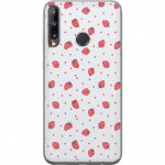 Mobile case for Huawei P40 lite E with Strawberries design