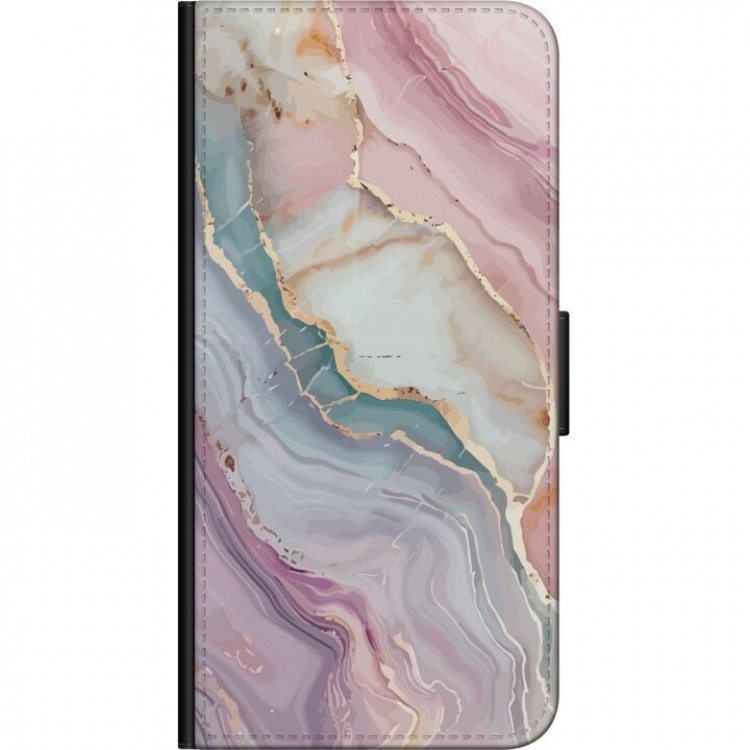 Wallet case for Huawei P40 Pro with Marble design