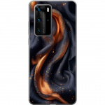 Mobile case for Huawei P40 Pro with Fiery silk design