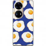 Mobile case for Huawei P50 Pro with Fried eggs design