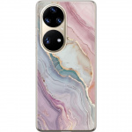 Mobile case for Huawei P50 Pro with Marble design