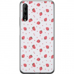 Mobile case for Huawei P smart Pro 2019 with Strawberries design