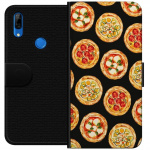 Wallet case for Huawei P Smart Z with Pizza design
