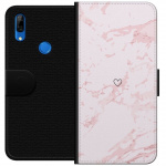 Wallet case for Huawei P Smart Z with Pink Heart design