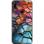Mobile case for Huawei P Smart Z with Metallic pattern design