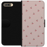 Wallet case for Huawei Y6 (2018) with Cherry design