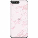 Mobile case for Huawei Y6 (2018) with Pink Heart design Mobile case for Huawei Y6 (2018) with Pink Heart design