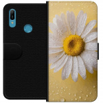 Wallet case for Huawei Y6 (2019) with Porslinsblomma design