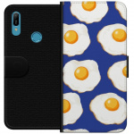 Wallet case for Huawei Y6 (2019) with Fried eggs design Wallet case for Huawei Y6 (2019) with Fried eggs design